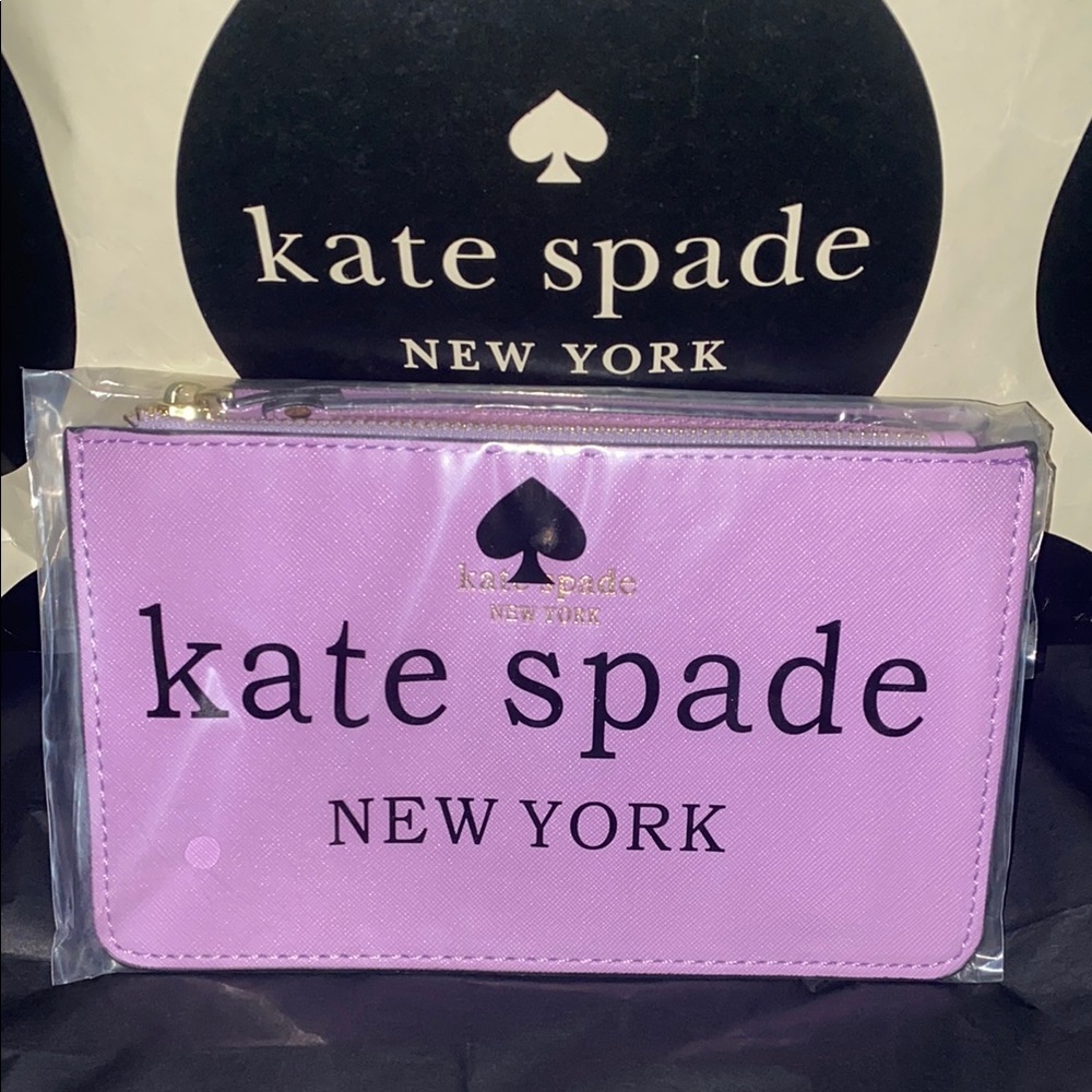 Kate Spade Purple Wristlet